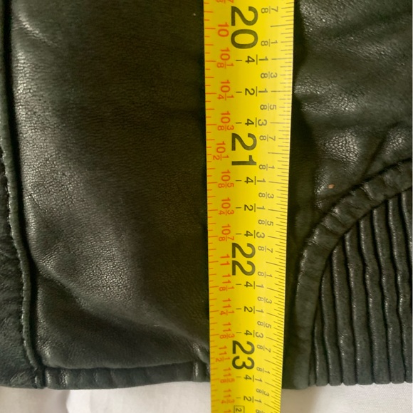 Rag & Bone Lyon Lamb Leather Black Moto Jacket women’s size 4 - Picture 11 of 13